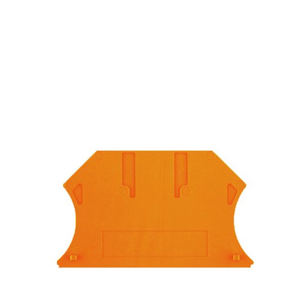 End plate (terminals), 56 mm x 1.5 mm, orange image 1