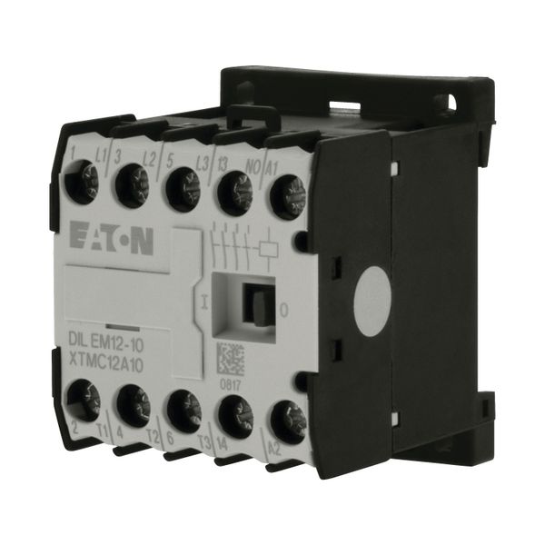 Contactor, 24 V 50/60 Hz, 3 pole, 380 V 400 V, 5.5 kW, Contacts N/O = Normally open= 1 N/O, Screw terminals, AC operation image 6