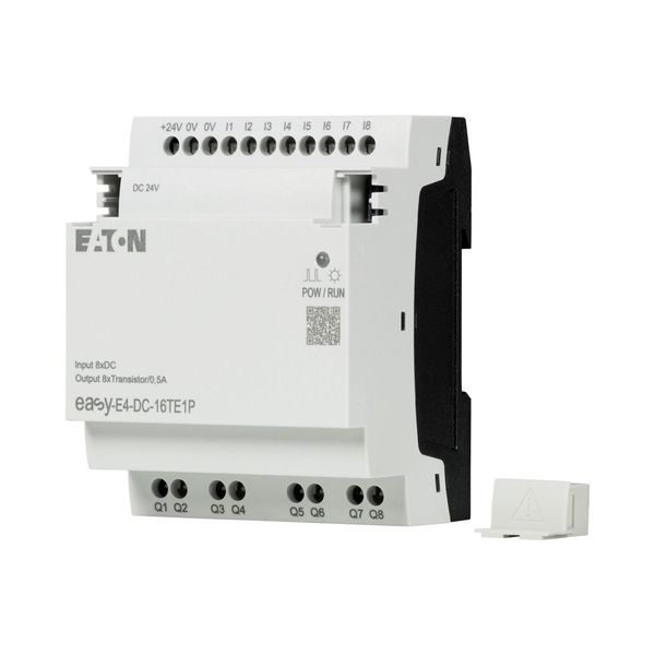I/O expansion, For use with easyE4, 24 V DC, Inputs/Outputs expansion (number) digital: 8, Push-In image 8