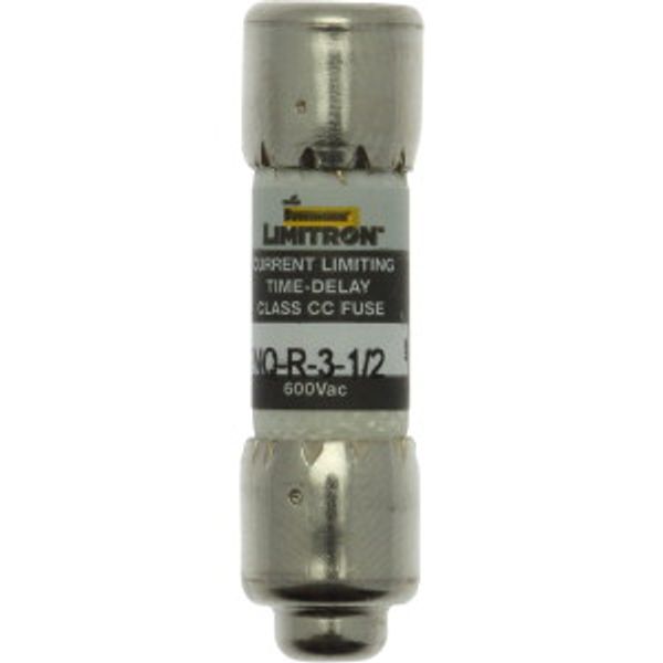 Fuse-link, LV, 3.5 A, AC 600 V, 10 x 38 mm, 13⁄32 x 1-1⁄2 inch, CC, UL, time-delay, rejection-type image 25