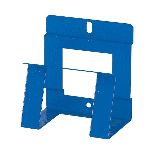 Device holder for media enclosures, color blue image 5
