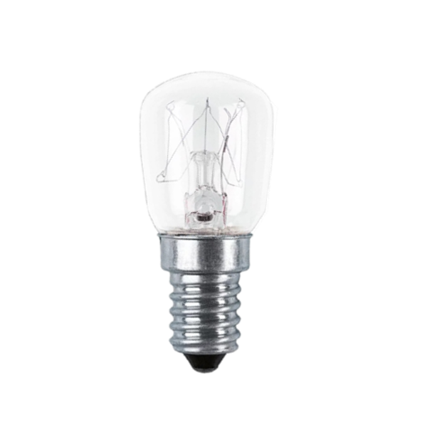 Pear shape lamp 300°C,  clear, P 15W/230/300C/C/E14 image 3