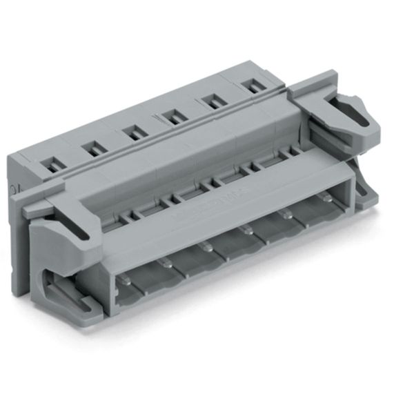 1-conductor male connector CAGE CLAMP® 2.5 mm² gray image 2