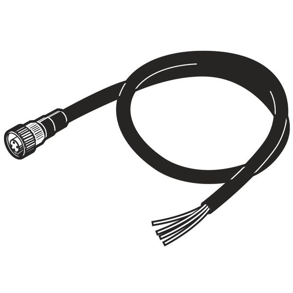 I/O power cable for DRT2 environment resistive terminal, straight 7/8" image 2
