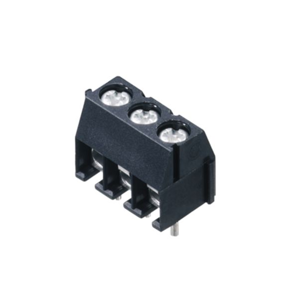 PCB terminal, 3.50 mm, Conductor outlet direction: 90°, Pressure clamp image 3