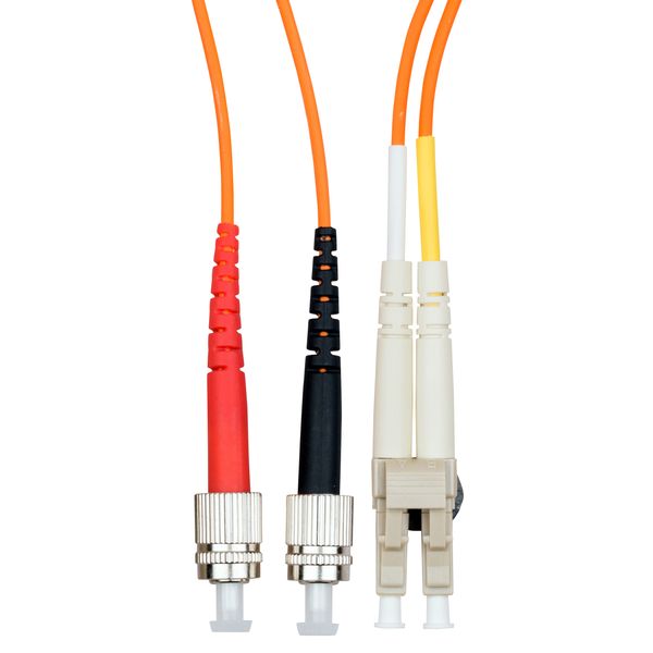 FO Patchcord Duplex LC/FC,50/125æm OM2, LS0H-3, orange,10.0m image 1