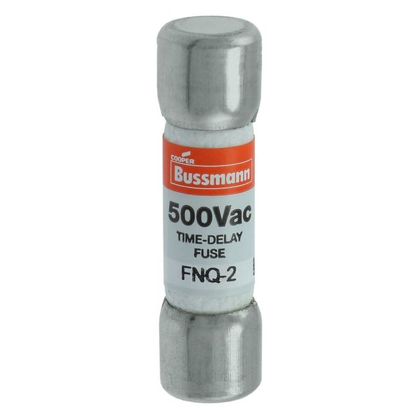 Fuse-link, LV, 2 A, AC 500 V, 10 x 38 mm, 13⁄32 x 1-1⁄2 inch, supplemental, UL, time-delay image 43