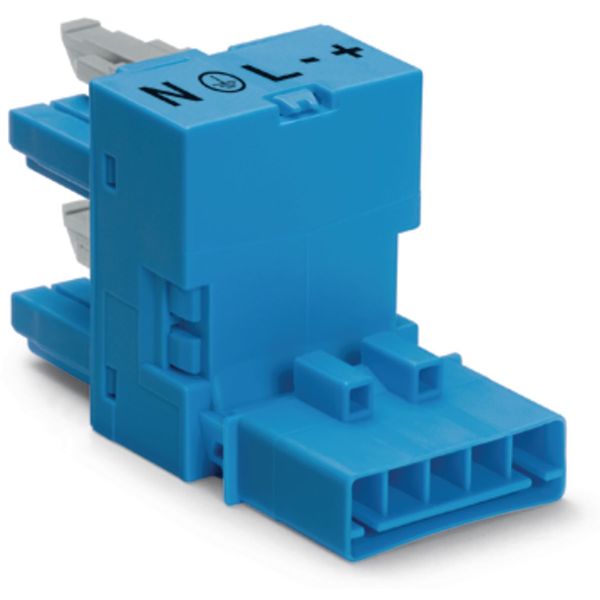 h-distribution connector 5-pole Cod. I blue image 2