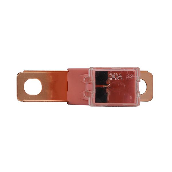 Cartridge Fuse, Fuse link, 30A, 32 Vdc, 10 kAICIC interrupt rating, Bolt mount, 13/16 in bolt terminal connection image 6