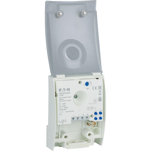Analogue Light intensity switch, Wall mounted,  1 NO contact, integrated light sensor, 2-100 Lux / 100-2000 Lux image 23