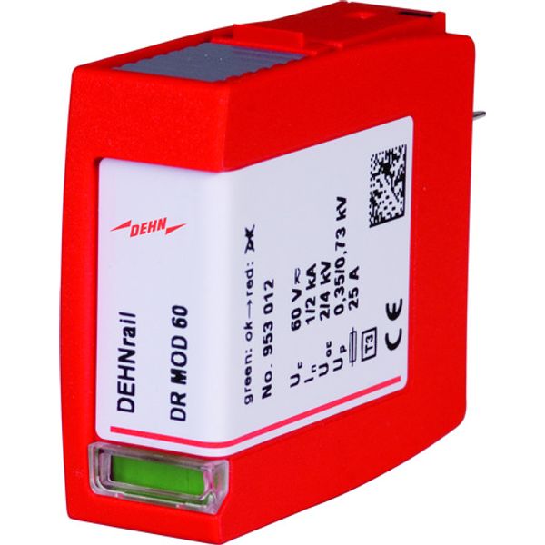 Protection module for DEHNrail M surge arrester image 1