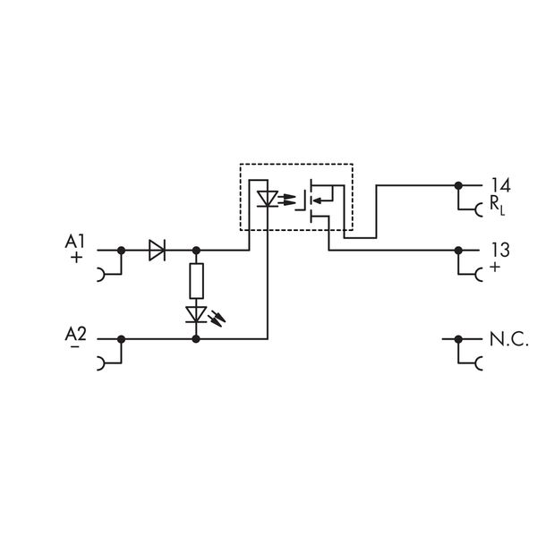 Solid-state relay module Nominal input voltage: 24 VDC Output voltage image 7