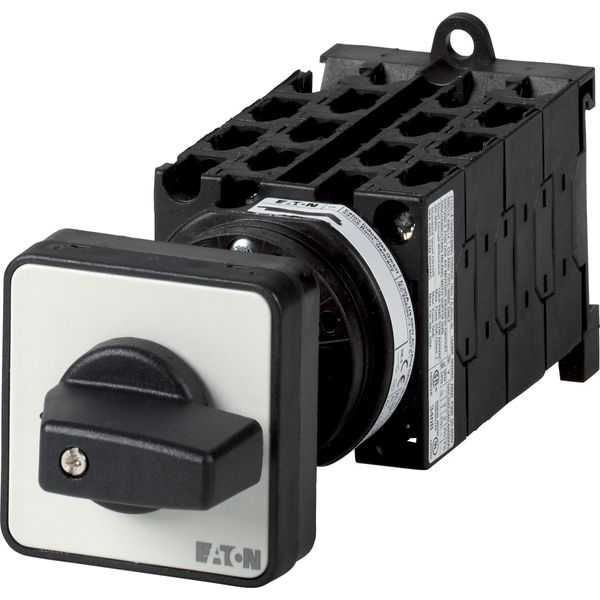 Step switches, T0, 20 A, rear mounting, 7 contact unit(s), Contacts: 14, 45 °, maintained, With 0 (Off) position, 0-7, Design number 15135 image 4