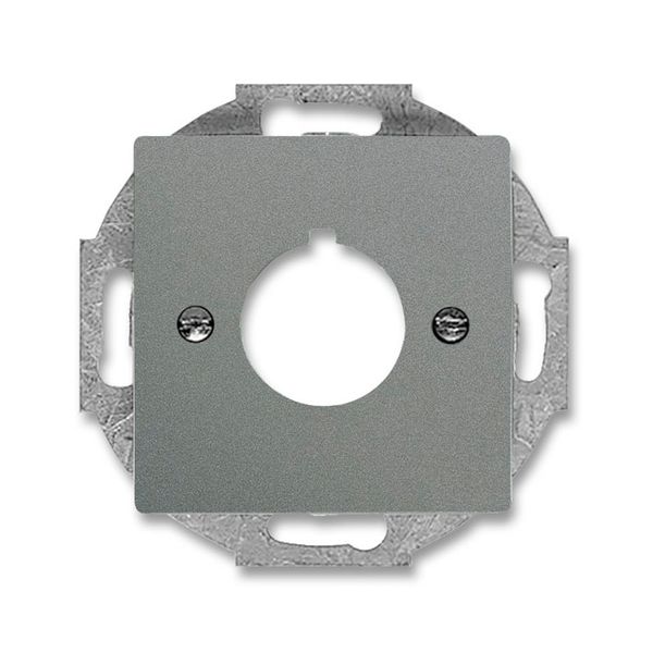 2533-803 CoverPlates (partly incl. Insert) Busch-axcent®, solo® grey metallic image 1