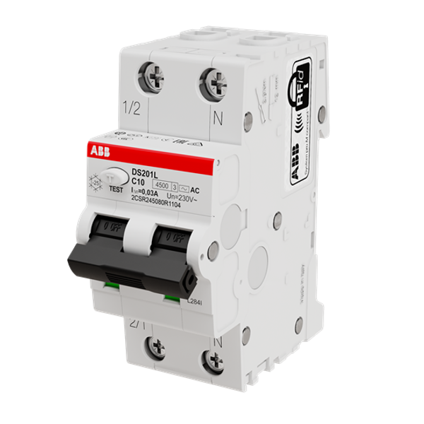 DSE201 C32 A30 - N Black Residual Current Circuit Breaker with Overcurrent Protection image 23