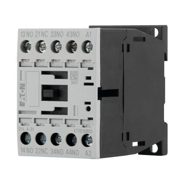 Contactor relay, 190 V 50 Hz, 220 V 60 Hz, 3 N/O, 1 NC, Screw terminals, AC operation image 8
