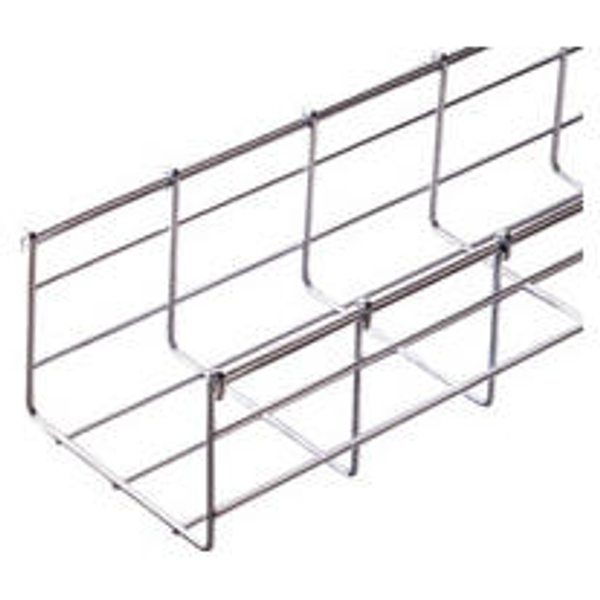 GALVANIZED WIRE MESH CABLE TRAY BFR110 - LENGTH 3 METERS - WIDTH 400MM - FINISHING: Z100 image 1