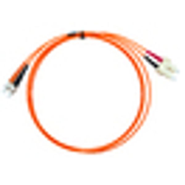 FO Patchcord Duplex SC/FC,62,5/125æm OM1, LS0H, orange, 5m image 6