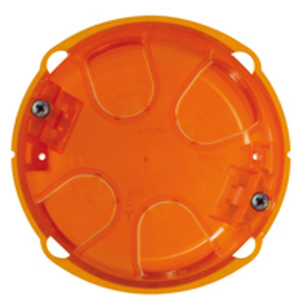 Multimaterial simple Batibox flush-mounting box for floor socket - Ø 80 mm image 3