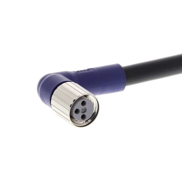 Sensor cable, M8 right-angle socket (female), 3-poles, PVC standard ca image 2