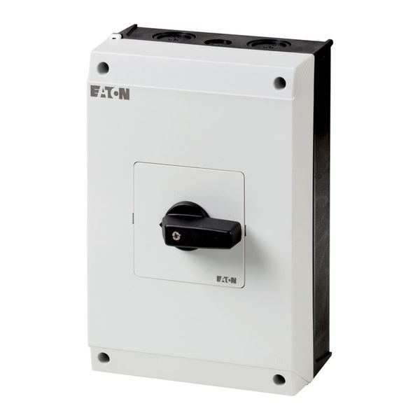 On-Off switch, 6 pole + 1 N/O + 1 N/C, 63 A, 90 °, surface mounting image 37