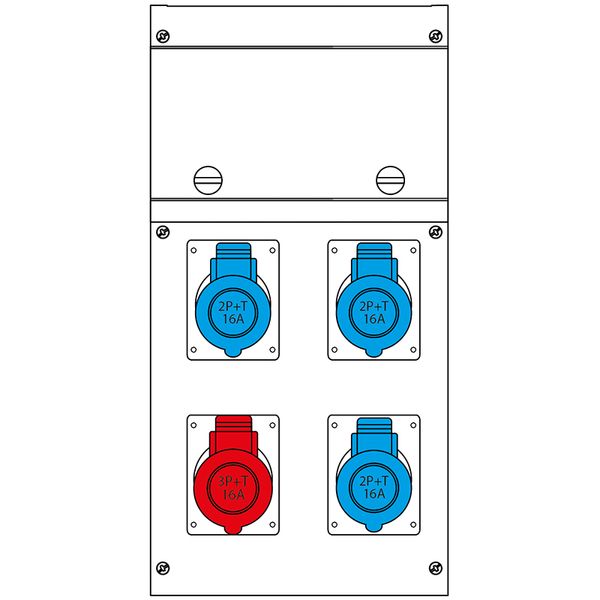 SURF.MOUNT.DISTRIBUTION ASSEMBLY BLOCK4 image 2