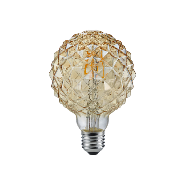Bulb LED E27 deco filament 904 4W 320lm 2700K brown image 1