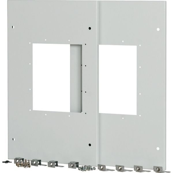 Front cover, 2x IZMX16, fixed mounted design, W=800mm image 5