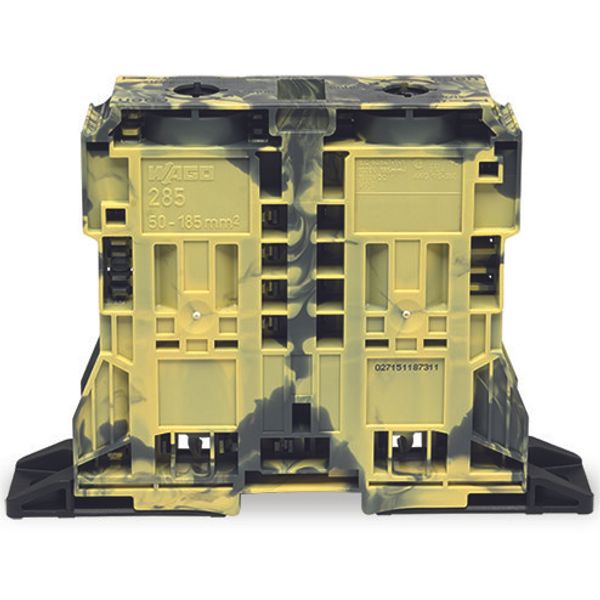 2-conductor through terminal block 185 mm² lateral marker slots dark g image 2