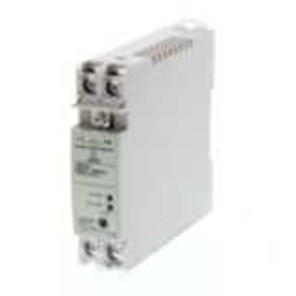 Power supply, plastic case, 22.5 mm wide DIN rail or direct panel moun image 3