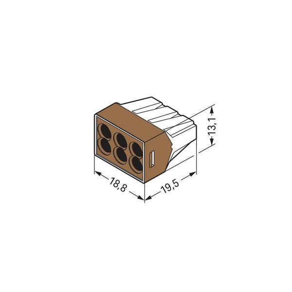 PUSH WIRE® connector for junction boxes for solid conductors max. 4 mm image 4