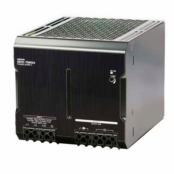 Book type power supply, Pro, 960 W, 24VDC, 40A, DIN rail mounting image 1