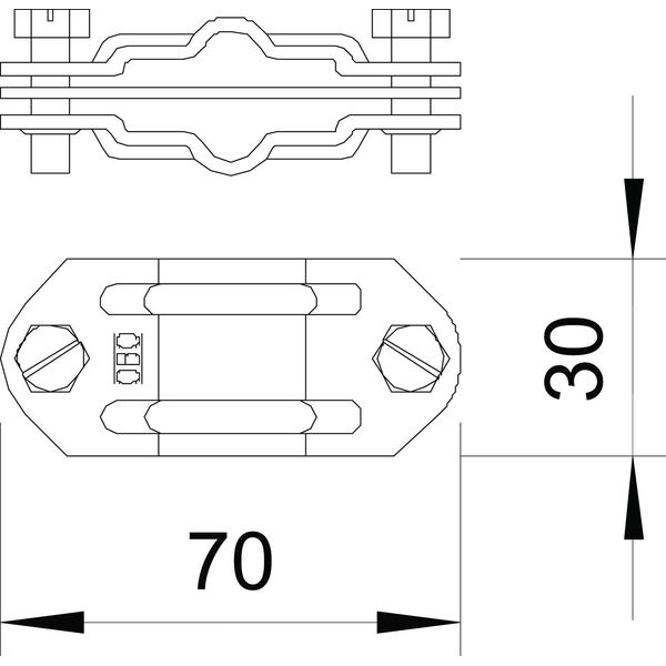233 ZV Separating piece bimetal connector FL/RdxFL/Rd image 2