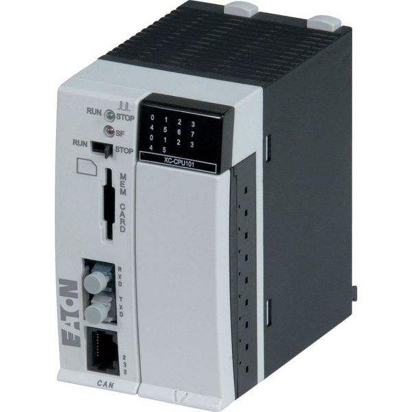 Modular PLC, 24 V DC, 8DI, 6DO, RS232, optical CAN, 128kB image 1