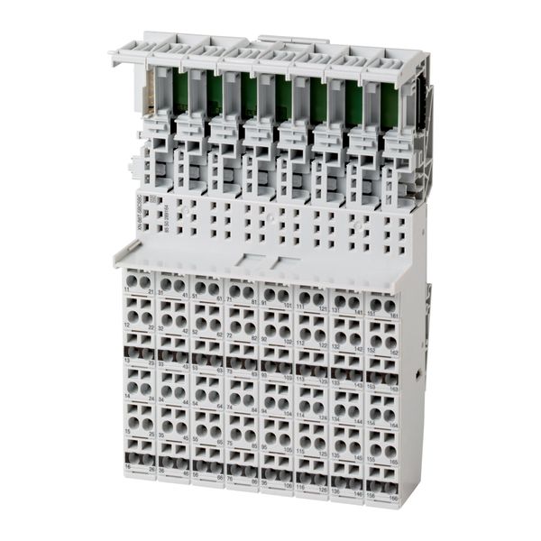 Base module block XI/ON, tension spring, 6 connection levels, con. to C rail image 3