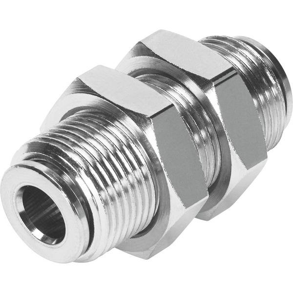 NPQM-H-Q10-E-P10 Push-in bulkhead connector image 1