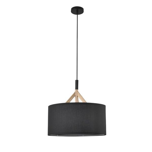 Abi Pendant Lamp 40cm 1xE27 Black image 1