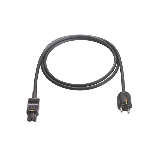 'Appliance cord for temperature up to 155°C  2m H05RN-F 3G1,00 black' image 1