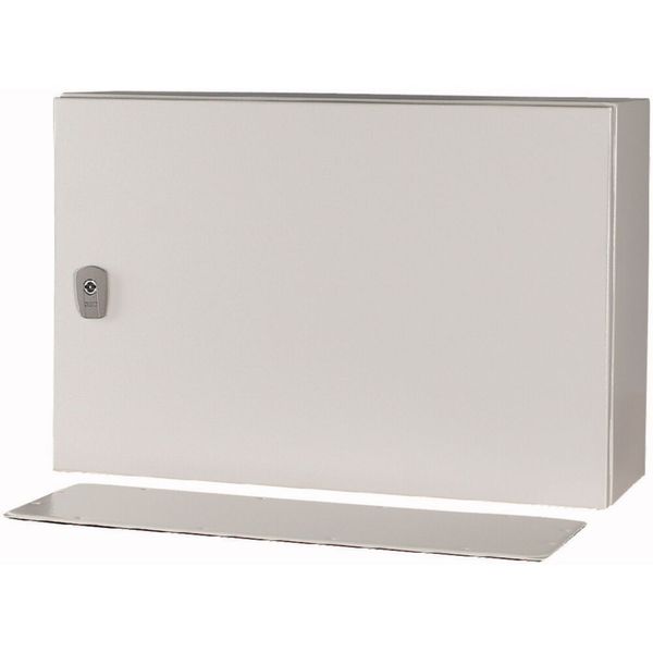 Wall enclosure with mounting plate, HxWxD=400x600x200mm image 12