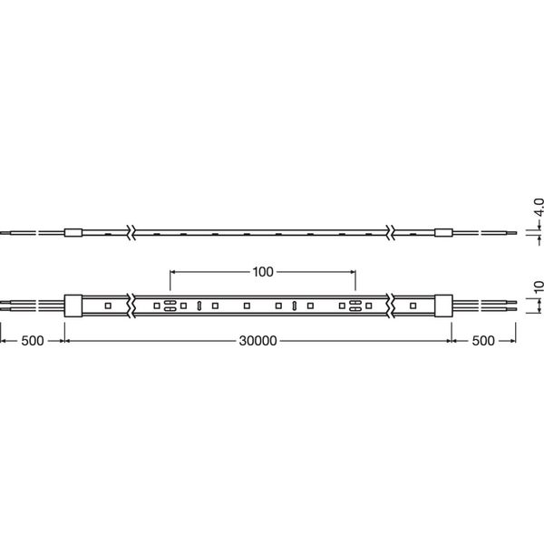 LED STRIP VALUE-1400 30 meter reel -1400/830/30/IP65 image 7