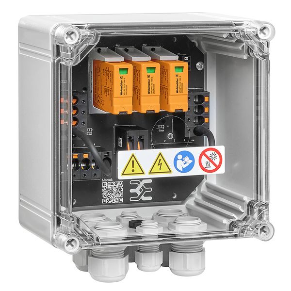 Combiner Box (Photovoltaik), 1100 V, 1 MPP, 3 Inputs / 3 Outputs per M image 1