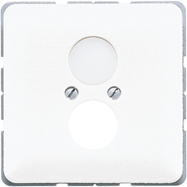 Center plate for 2 loudspeaker or BNC so CD562WW image 1