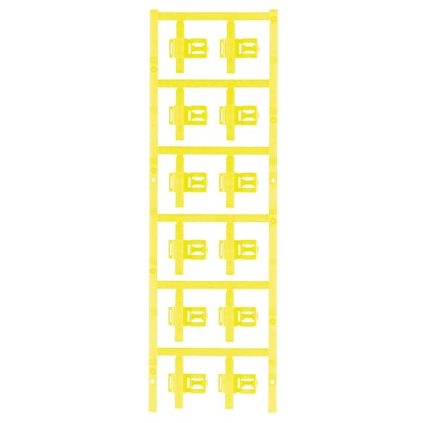 Cable coding system, 3.5 - 7 mm, 12.5 mm, Polyamide 66, yellow image 2