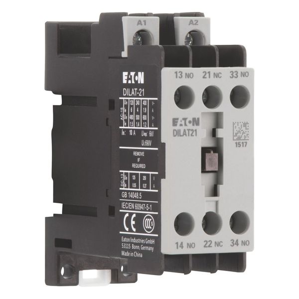 Contactor relay, 230 V 50 Hz, 240 V 60 Hz, 2 N/O, 1 NC, Screw terminal image 11