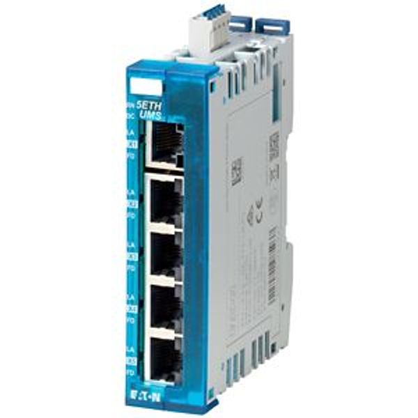 Stand alone Switch as slice module in the I/O system XN300, 24 V DC power supply, 5xEthernet 10/100Mbit/s image 9