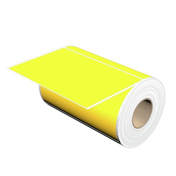 Device marking, Self-adhesive, 101 mm, Vinyl film, yellow image 2
