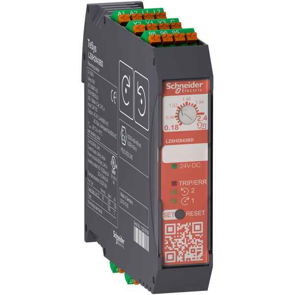 Reversing Starter TeSys Hybrid Safe-Torque-Off 0,75kW-400V control 24VDC Spring image 4