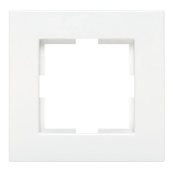 Karre Accessory White One Gang Frame image 1