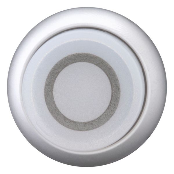 Illuminated pushbutton actuator, RMQ-Titan, Extended, momentary, White, inscribed 0, Bezel: titanium image 9