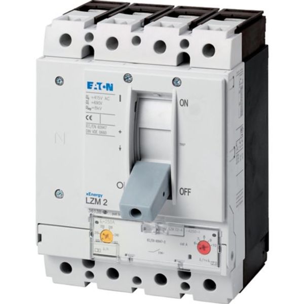 LZMC2-4-A200/125-I Eaton Moeller series Power Defense molded case circuit-breaker image 1